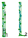 Soorten winterstek: 1. Gewone stek, 2. Hielstek, 3. Krukstek