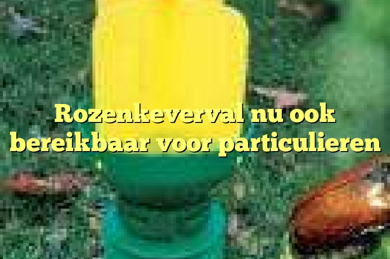 Rozenkeverval nu ook bereikbaar voor particulieren